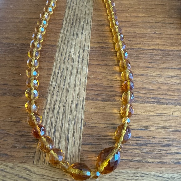 Vintage Baltic Amber Beaded Necklace - Picture 5 of 9